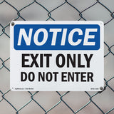 Exit Only Do Not Enter
