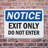 Exit Only Do Not Enter