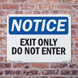 Exit Only Do Not Enter