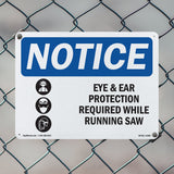 Eye And Ear Protection Required