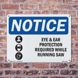 Eye And Ear Protection Required