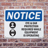 Eye And Ear Protection Required