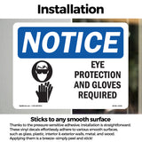 Eye Protection & Gloves Required