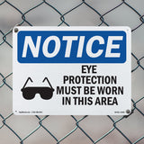 Eye Protection Must Be Worn