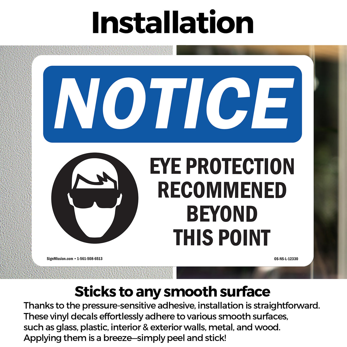 Eye Protection Recommended Beyond