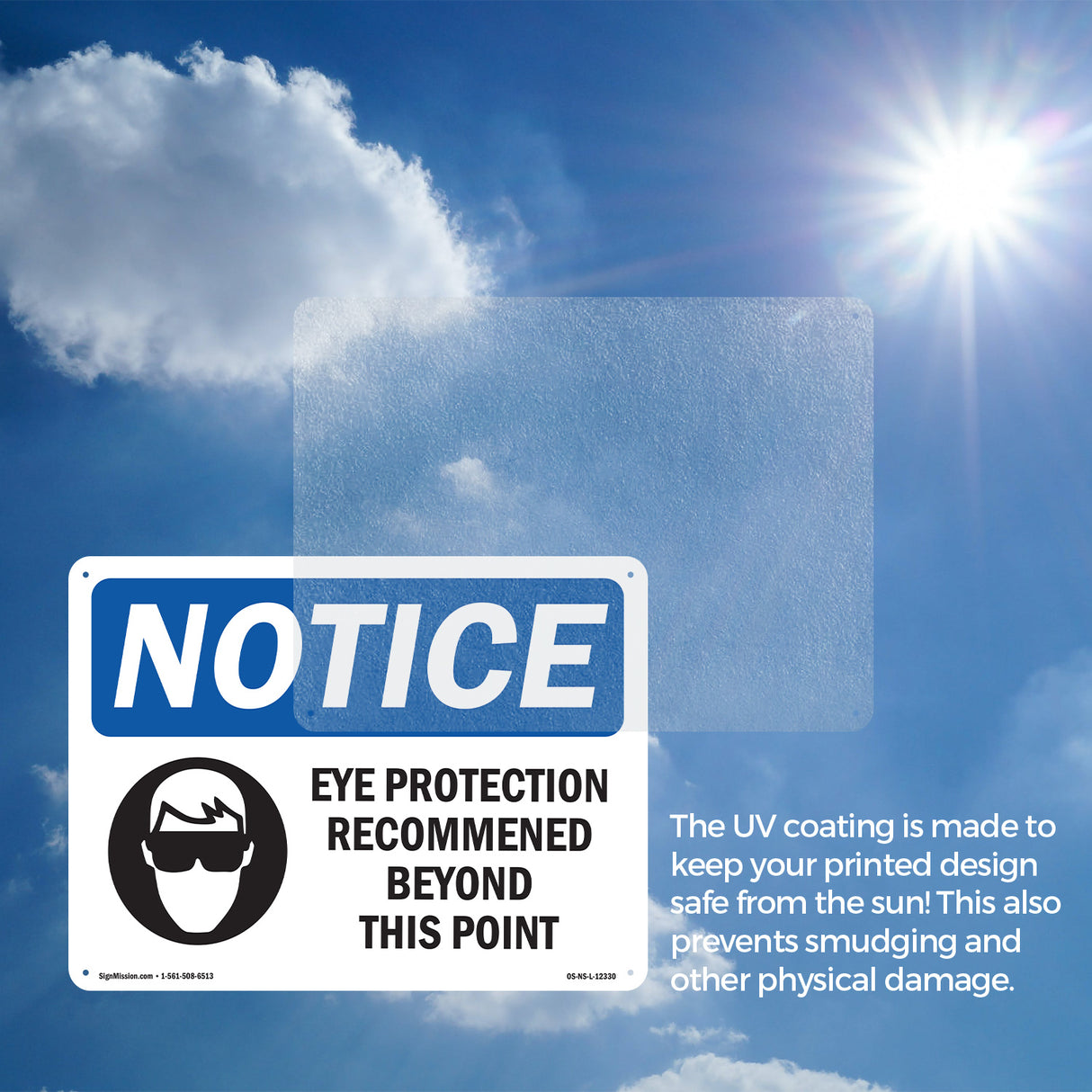 Eye Protection Recommended Beyond