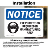 Eye Protection Required In Manufacturing