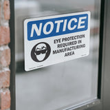 Eye Protection Required In Manufacturing