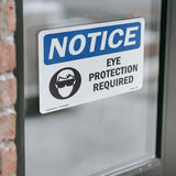 Eye Protection Required