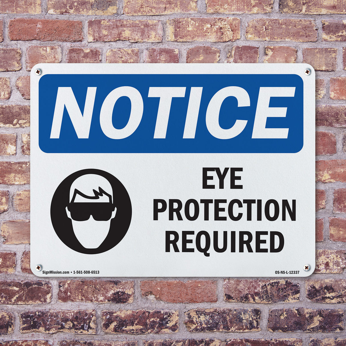 Eye Protection Required