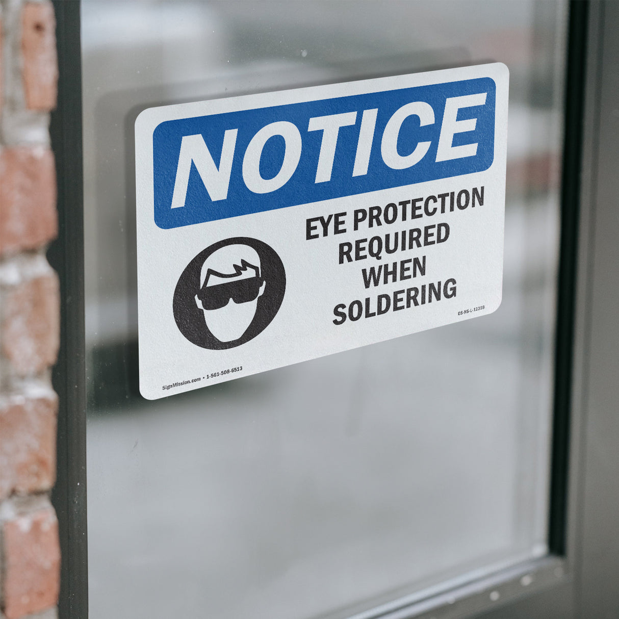 Eye Protection Required When Soldering
