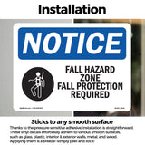 Fall Hazard Zone Fall Protection