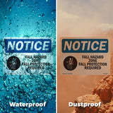 Fall Hazard Zone Fall Protection