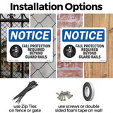 Fall Protection Required Beyond