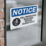 Fall Protection Required Beyond