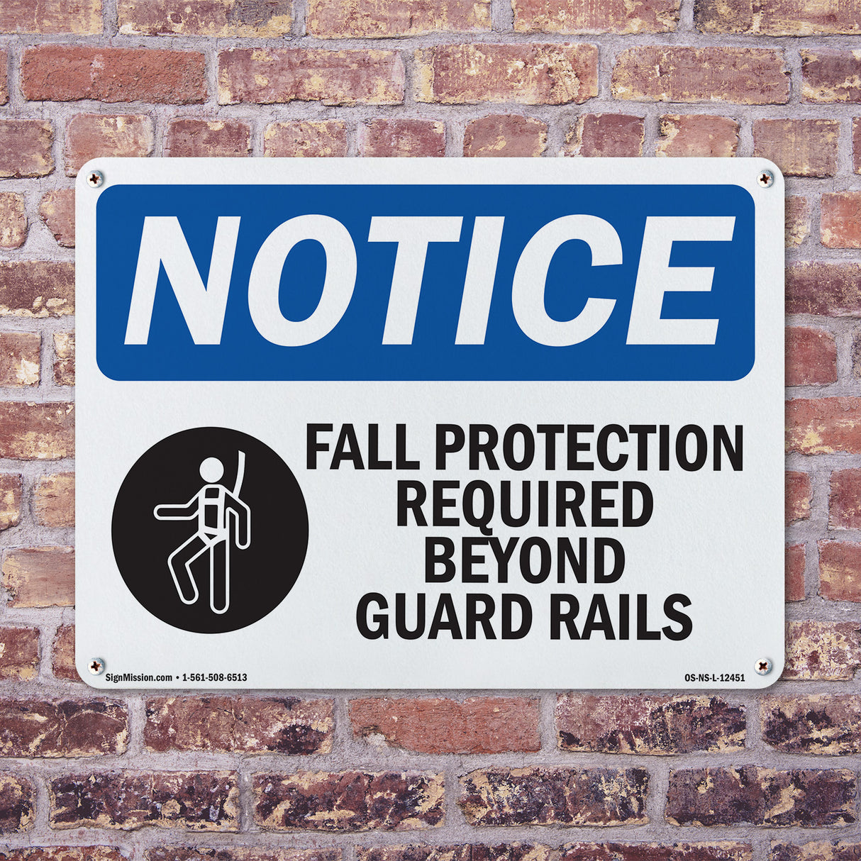 Fall Protection Required Beyond