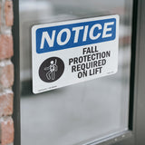 Fall Protection Required On Lift