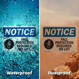 Fall Protection Required On Lift