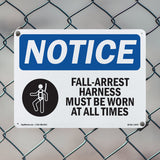 Fall-Arrest Harness Must Be
