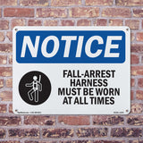 Fall-Arrest Harness Must Be