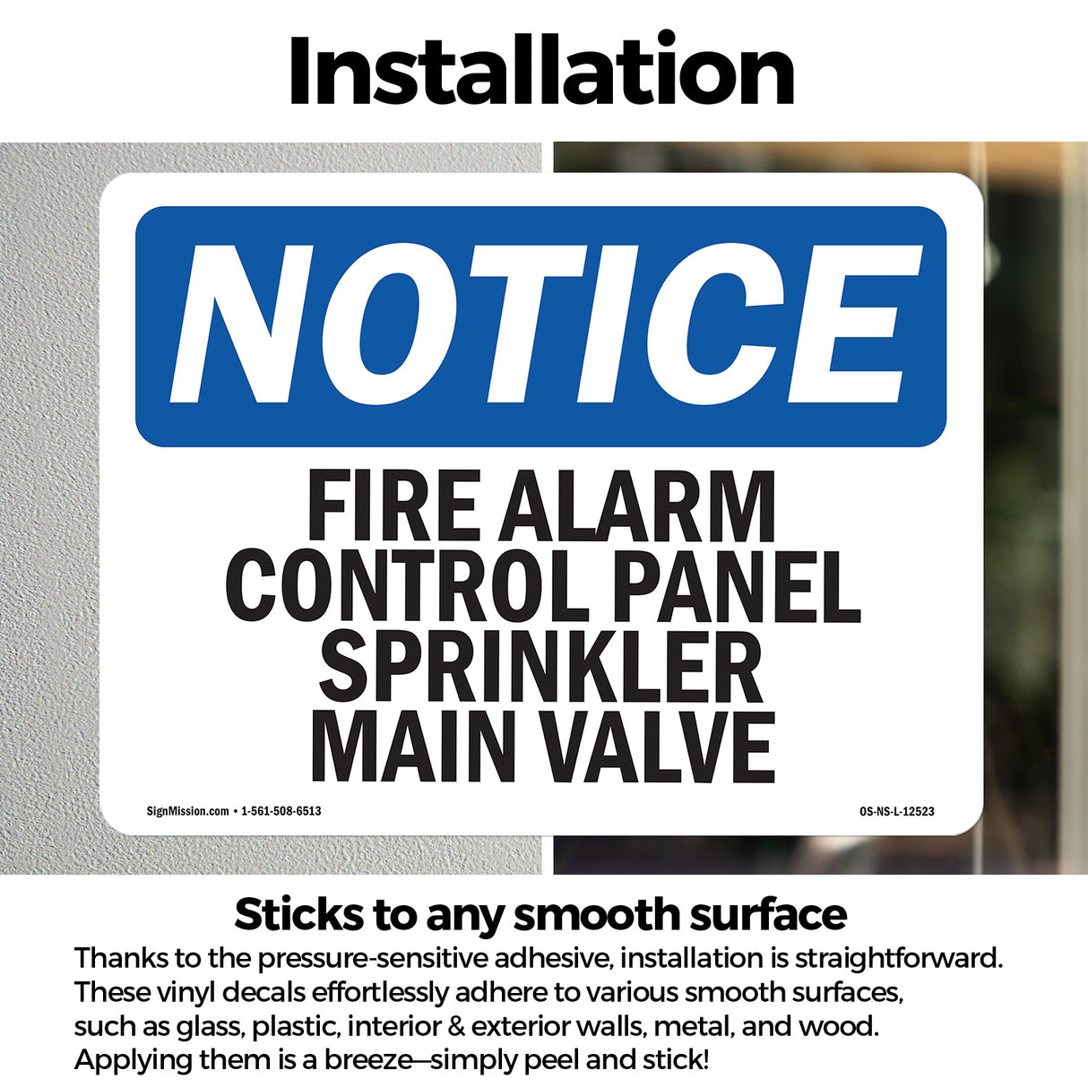 Fire Alarm Control Panel Sprinkler Main Valve