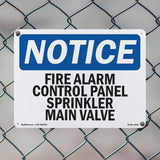 Fire Alarm Control Panel Sprinkler Main Valve