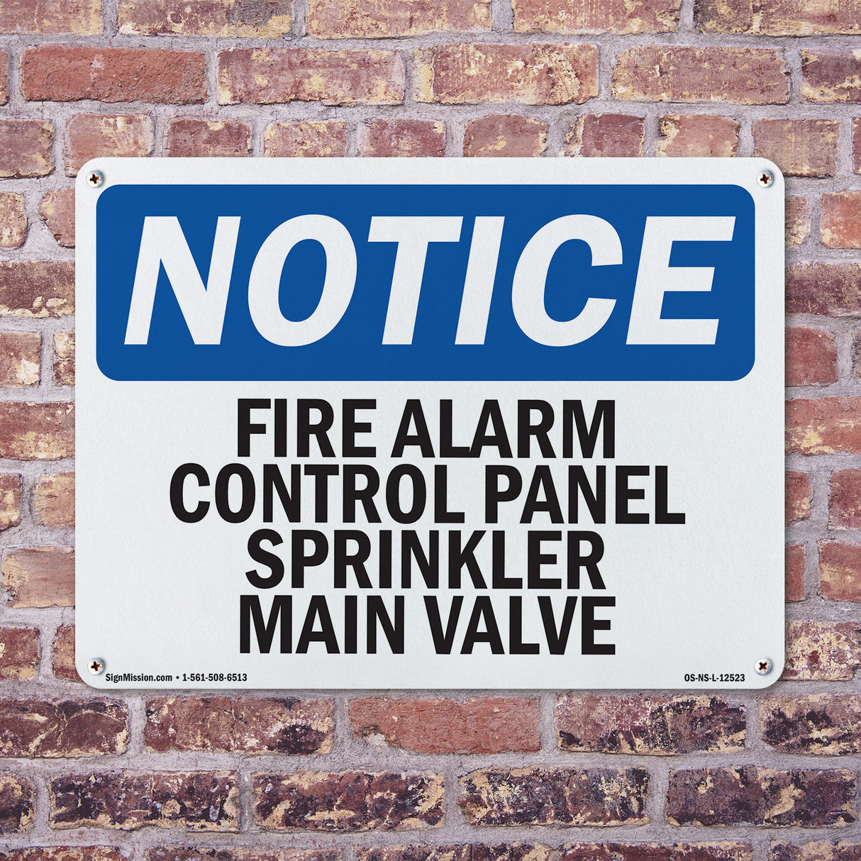 Fire Alarm Control Panel Sprinkler Main Valve