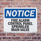 Fire Alarm Control Panel Sprinkler Main Valve