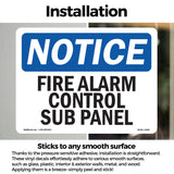 Fire Alarm Control Sub Panel