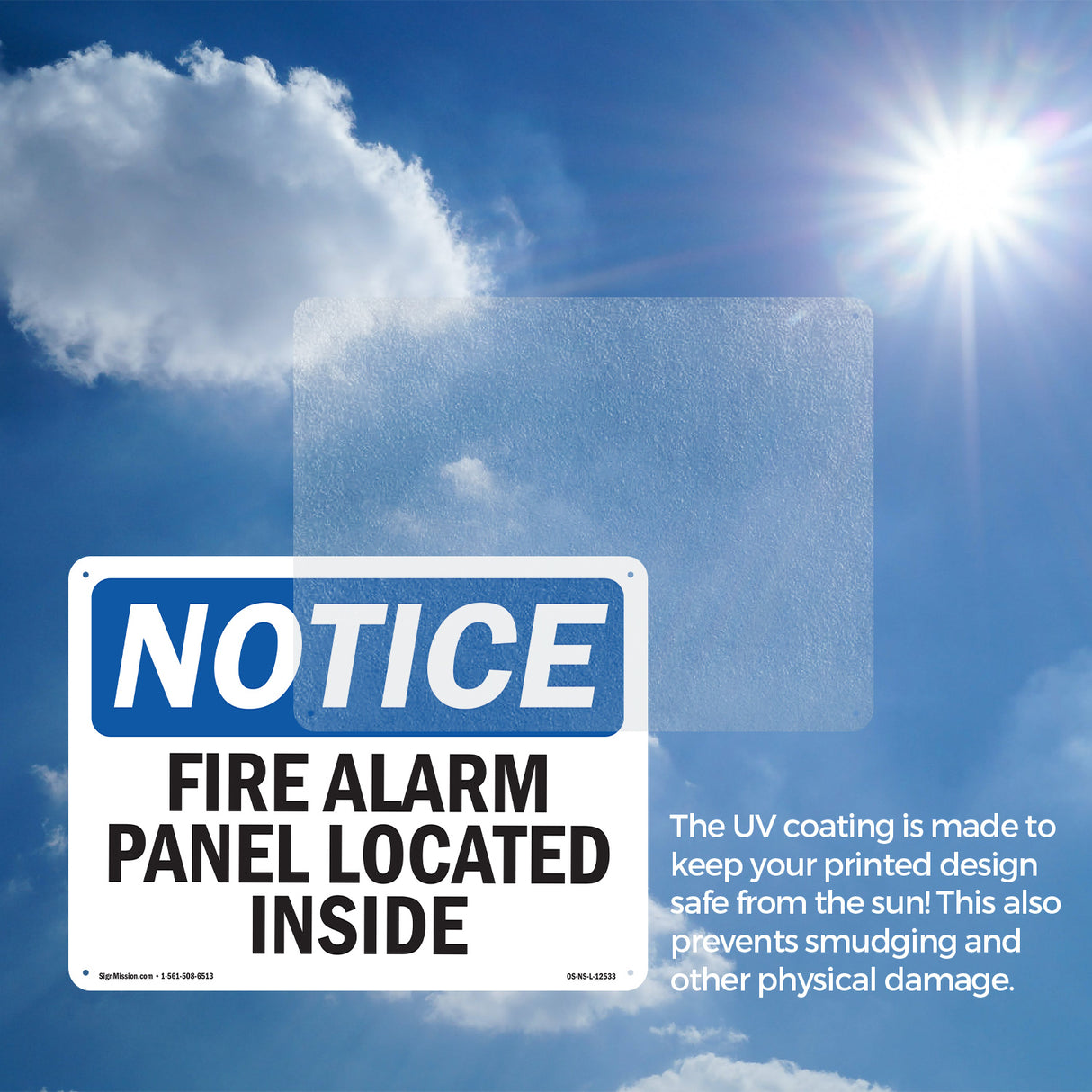 Fire Alarm Panel Located Inside