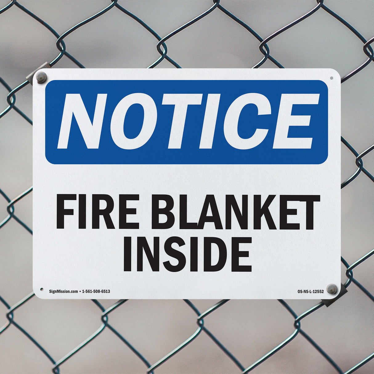 Fire Blanket Inside
