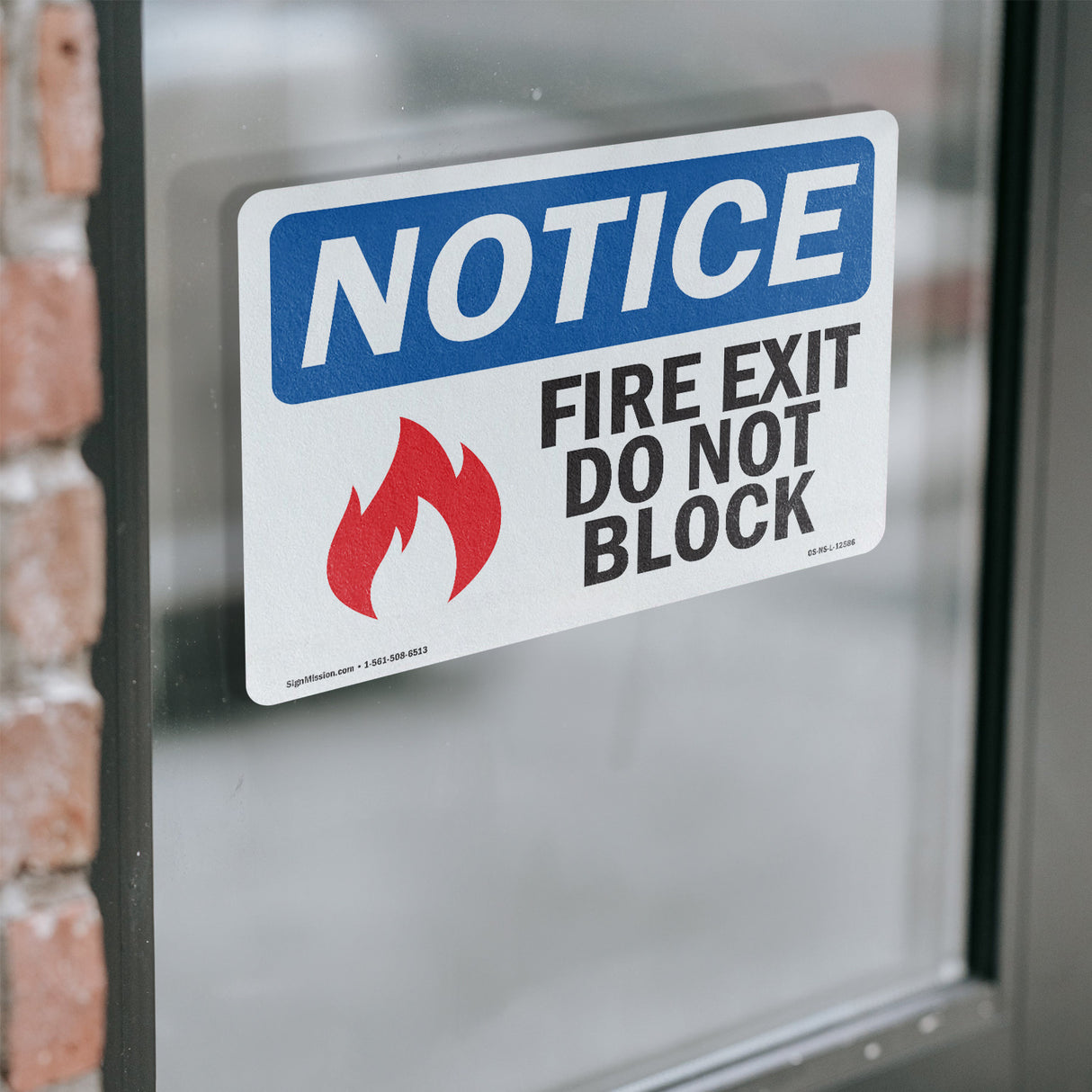 Fire Exit Do Not Block