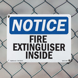 Fire Extinguisher Inside Sign
