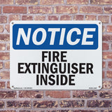Fire Extinguisher Inside Sign