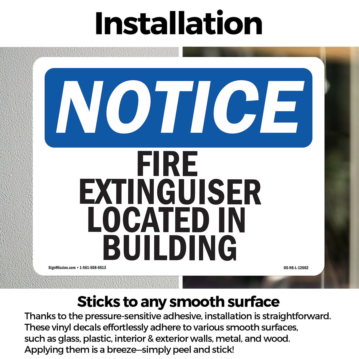 Fire Extinguisher Located In Building