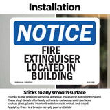 Fire Extinguisher Located In Building