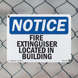 Fire Extinguisher Located In Building