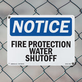 Fire Protection Water Shutoff