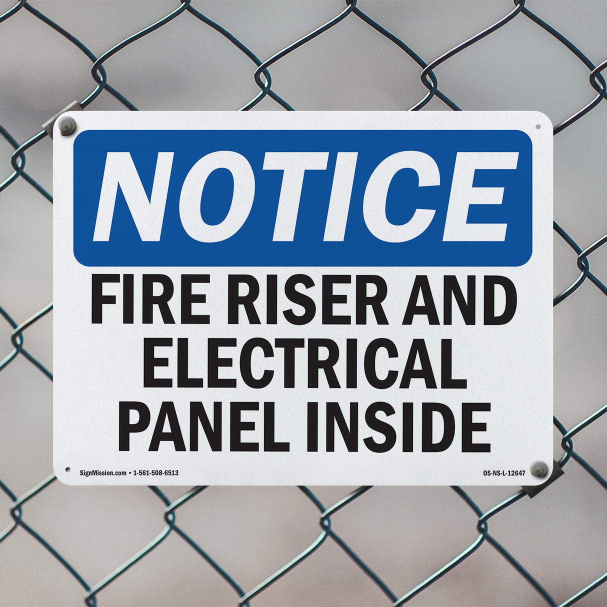 Fire Riser And Electrical Panel Inside