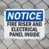 Fire Riser And Electrical Panel Inside