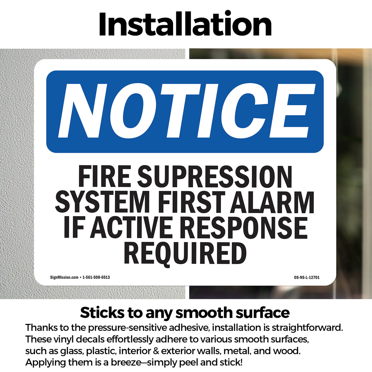 Fire Suppression System First Alarm If Active