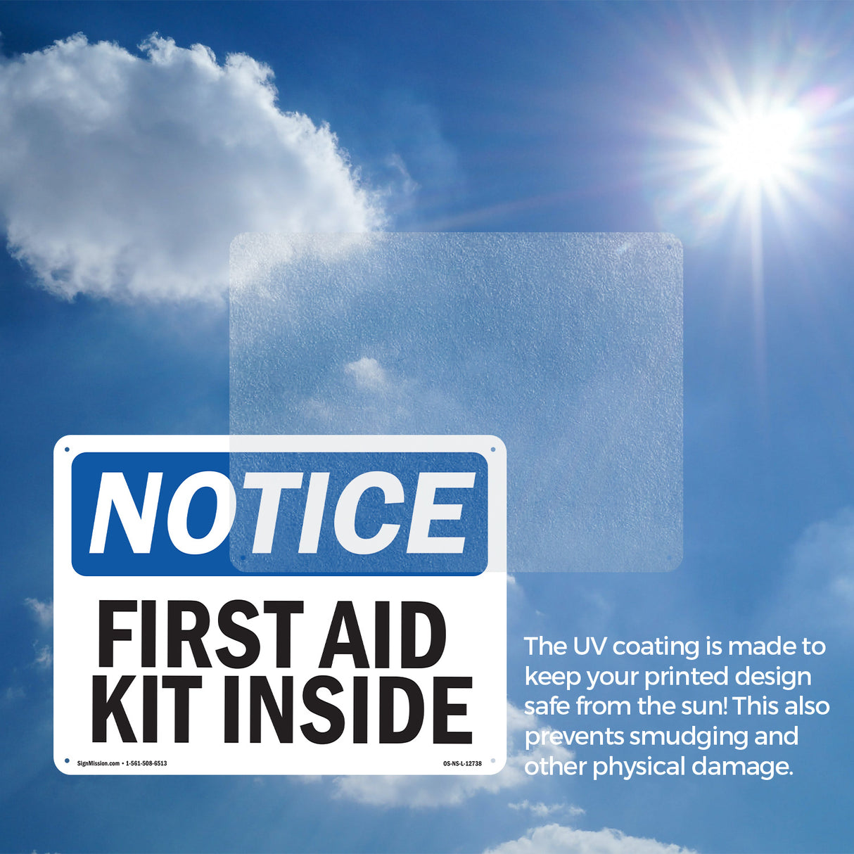 First Aid Kit Inside Sign