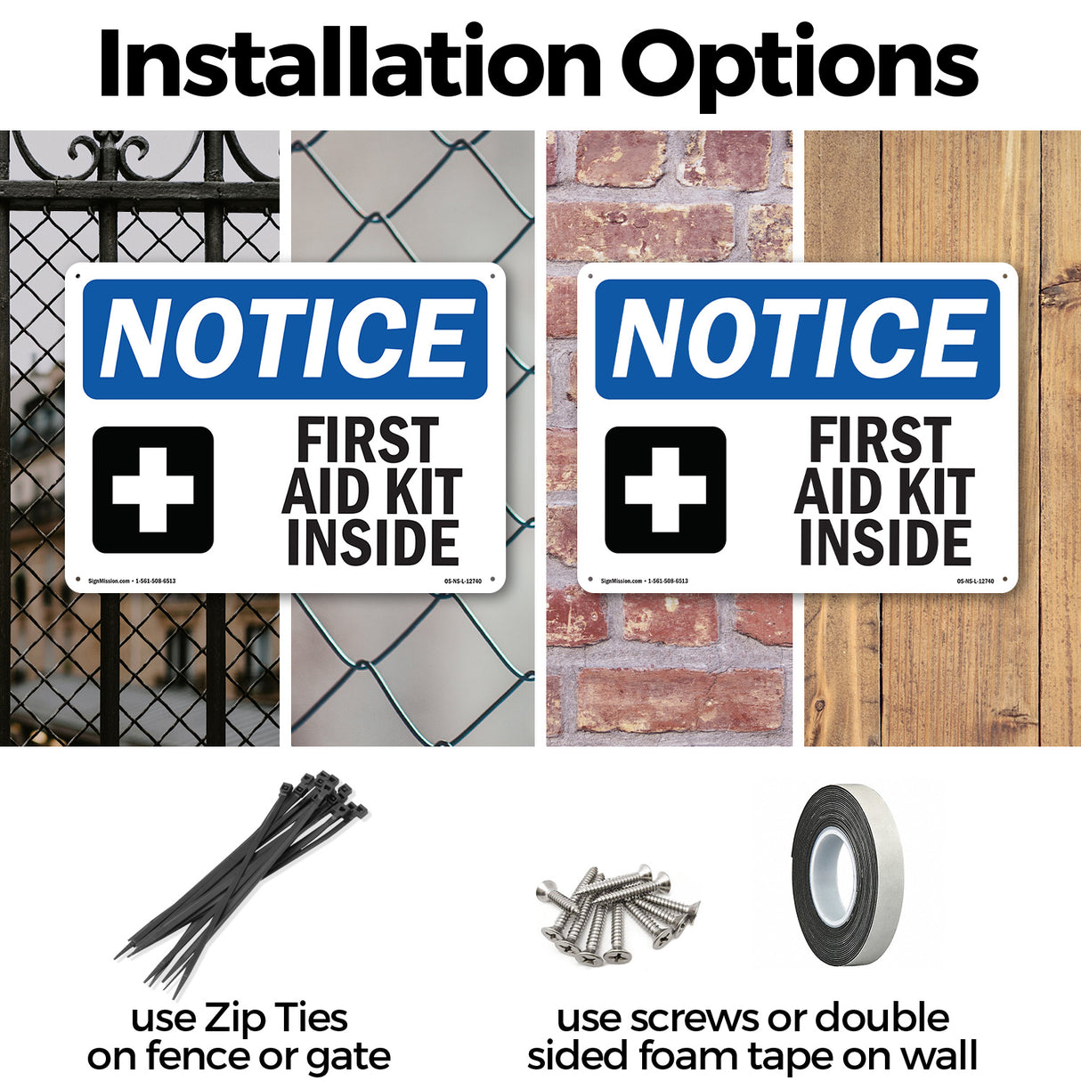 First Aid Kit Inside