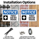 First Aid Kit Inside