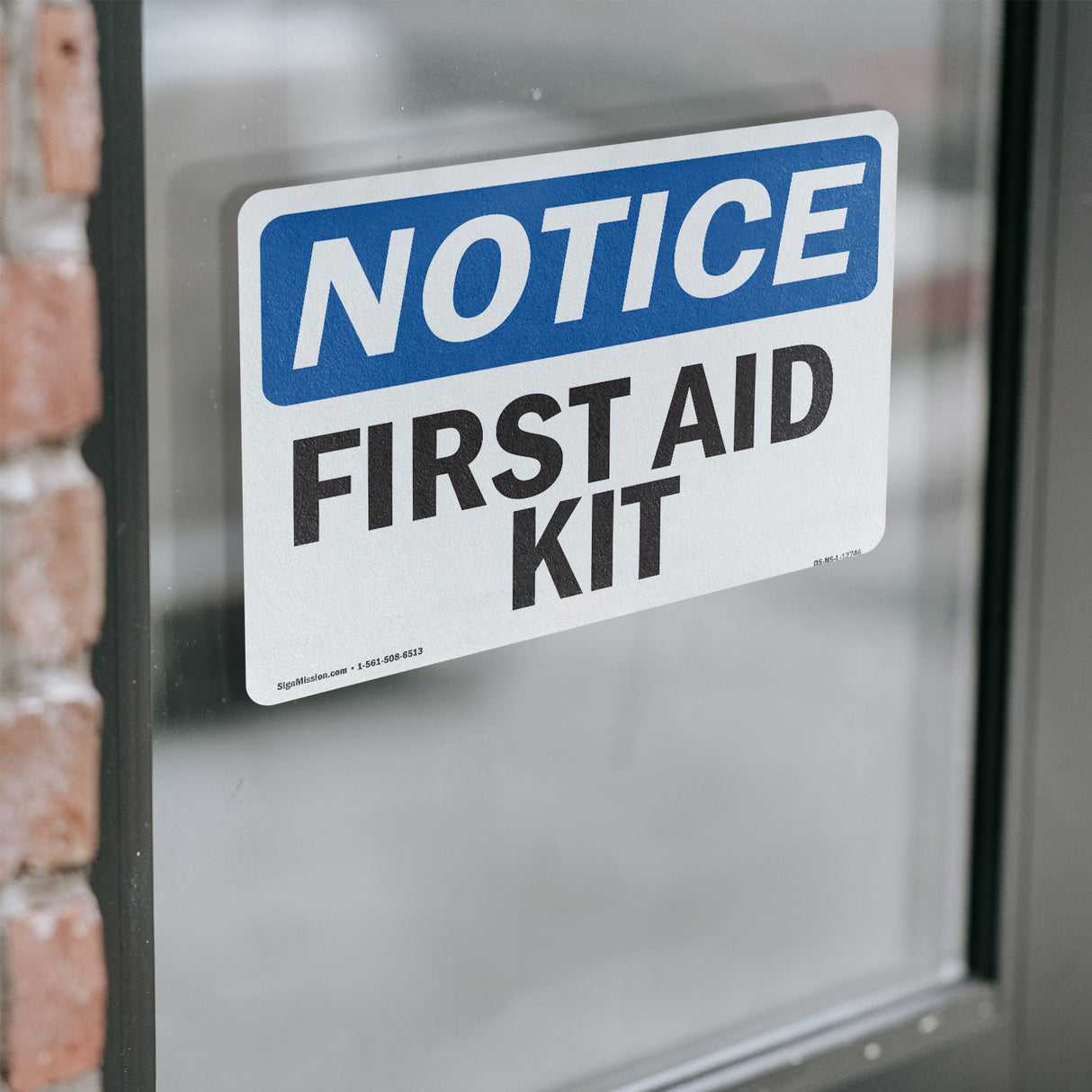 First Aid Kit Sign