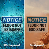 Floor Not ESD Safe