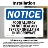 Food Allergy Do Not Heat Any Type Of Shellfish
