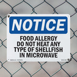 Food Allergy Do Not Heat Any Type Of Shellfish
