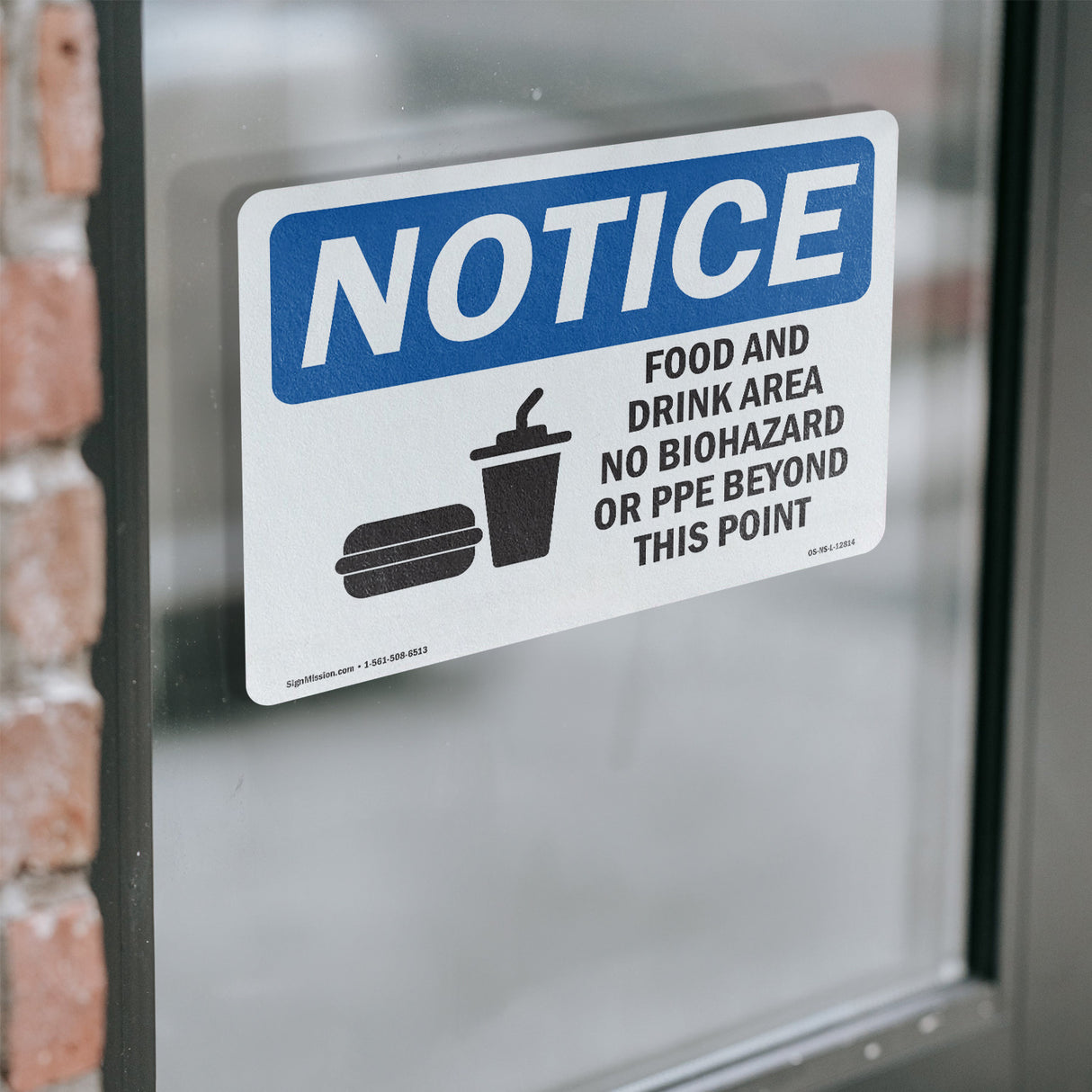 Food And Drink Area No Biohazards