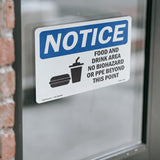 Food And Drink Area No Biohazards